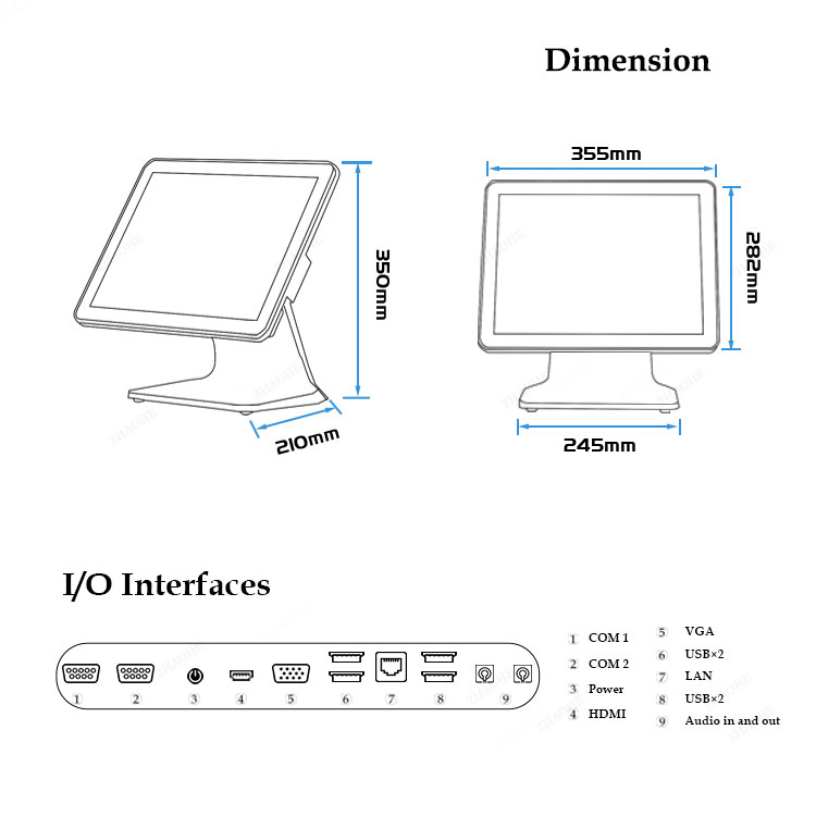 all in one pos terminal