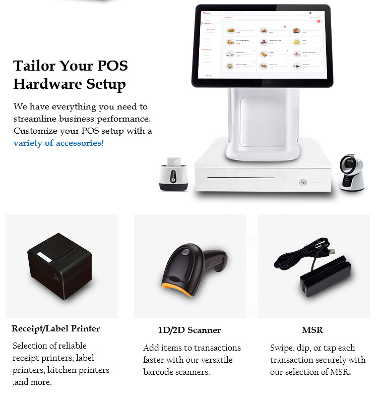 waterproof epos cash register