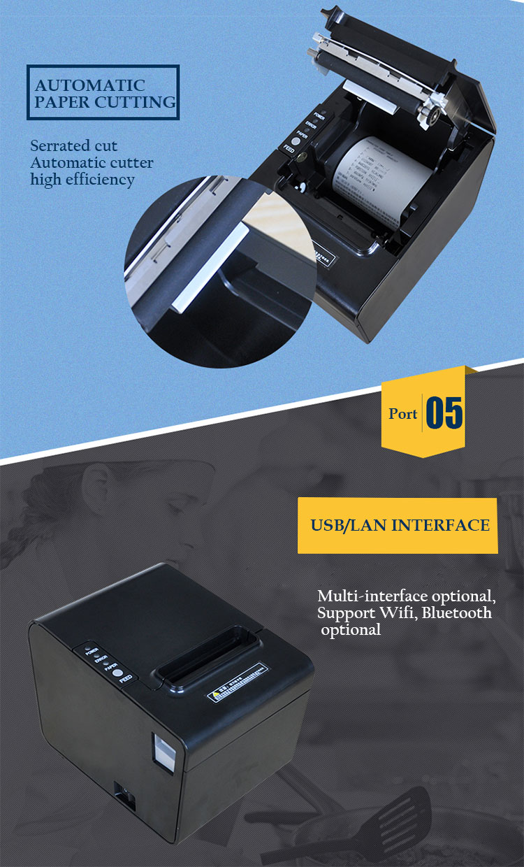 pos printer with anto cutter