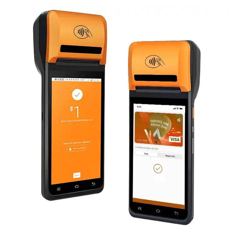 Android 5.5 Inch Handheld Payment Kiosk Machine